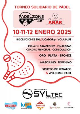 poster torneo TORNEO SOLIDARIO ANAR