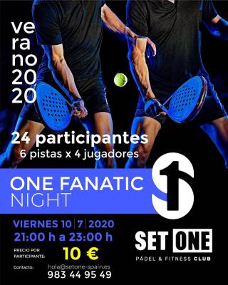 poster del torneo ONE FANATIC NIGHT