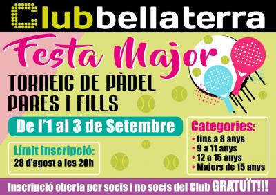poster del torneo FESTA MAJOR PARES I FILLS