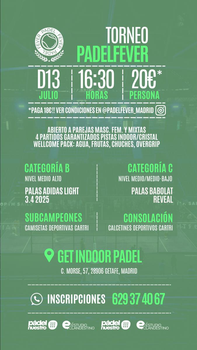 cartel del torneo