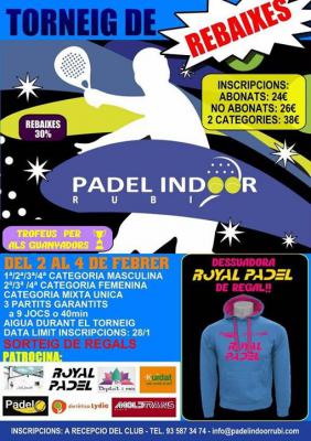 poster del torneo TORNEIG DE REBAIXES