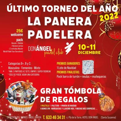poster del torneo TORNEO LA PANERA PADELERA