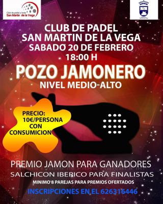 poster torneo POZO JAMONERO