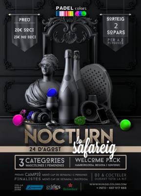 poster del torneo TORNEIG NOCTURN LO SAFAREIG