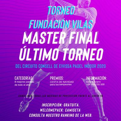 poster del torneo MASTER FINAL FUNDACION VILAS