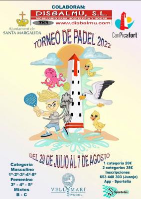 poster del torneo 5º TORNEO DISBALMU FESTES DE LA MARE DE DEU D’AGOST