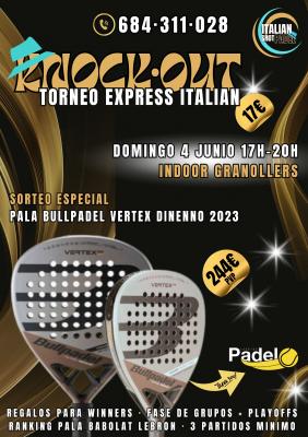 poster del torneo ITALIAN KNOCKOUT