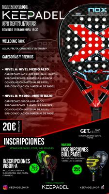 poster del torneo TORNEO KEEPADEL & GET INDOOR