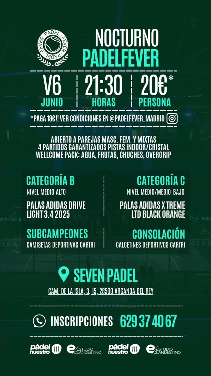 cartel del torneo