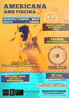 poster del torneo AMERICANA AMB PISCINA