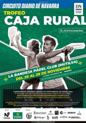 poster del torneo TROFEO CAJA RURAL - CIRCUITO DIARIO DE NAVARRA