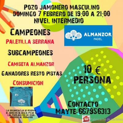 poster del torneo POZO JAMONERO
