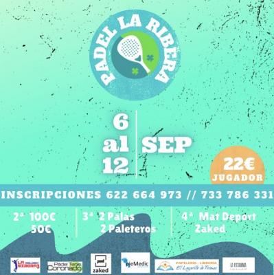 poster del torneo TORNEO DE PADEL