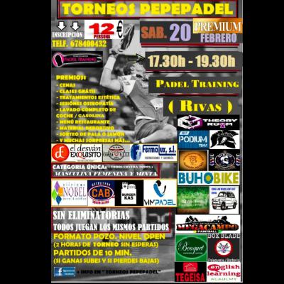 poster del torneo TORNEO PEPEPADEL