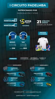 poster del torneo TORNEO PADELMBA BY PADELNUESTRO - VITA 10