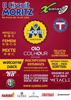poster del torneo 4a PROVA II CIRCUIT MORITZ