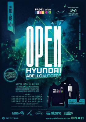 poster del torneo OPEN HYUNDAI ABELLÓ AUTOTEC