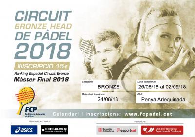 poster del torneo CIRCUIT BRONZE HEAD 2018