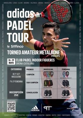 poster torneo TORNEO METALBONE - PADEL INDOOR FIGUERES