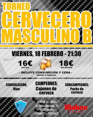 poster del torneo TORNEO CERVECERO
