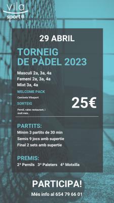 poster del torneo TORNEO VILASPORT