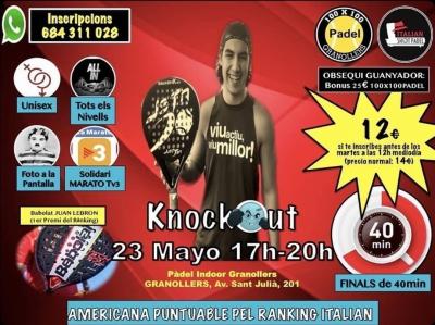 poster del torneo TORNEO KNOCKOUT