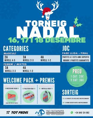 poster del torneo TORNEIG DE NADAL
