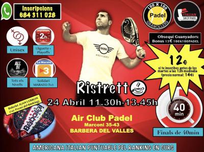 poster del torneo TORNEO RISTRETTO
