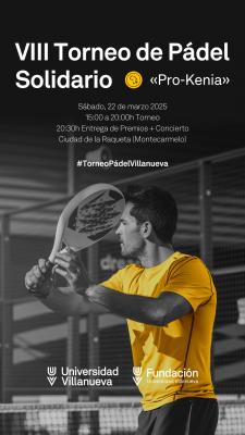 poster torneo VIII TORNEO SOLIDARIO PRO-KENIA