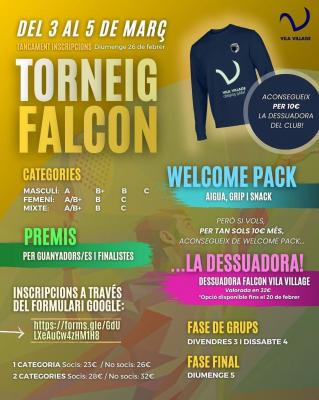 poster del torneo TORNEIG FALCON
