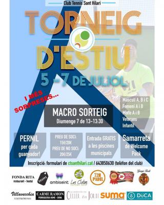 poster del torneo TORNEIG D'ESTIU