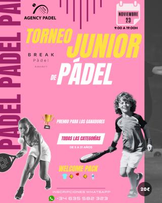 poster del torneo AGENCY PADEL TOUR