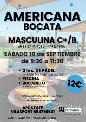 poster del torneo AMERICANA BOCATA