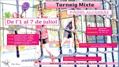 poster torneo TORNEIG MIXTE