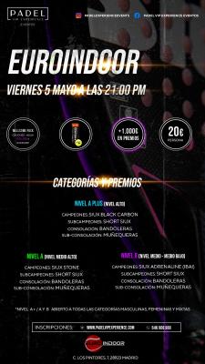 poster del torneo TORNEO NOCTURNO VIERNES 5 MAYO & EUROINDOOR