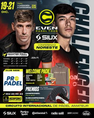 poster del torneo 4º SIUX EVEN PRO PADEL GAVÁ