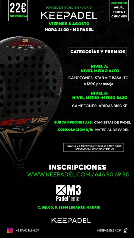 cartel del torneo
