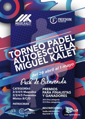 poster del torneo TORNEO AUTOESCUELA MIQUEL KALET