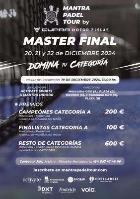 poster torneo MPT MASTER FINAL DICIEMBRE 2024