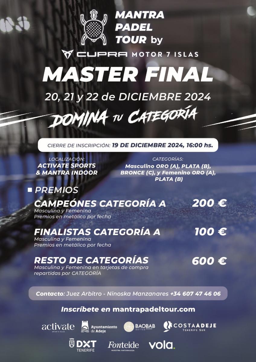cartel del torneo