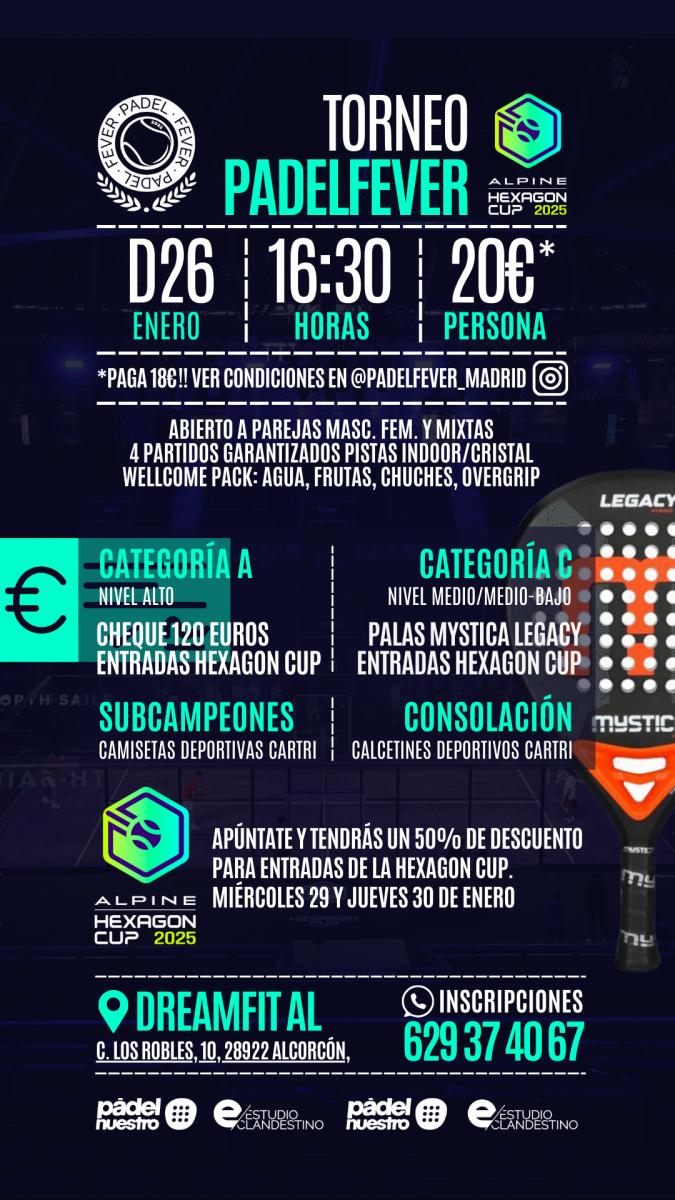 cartel del torneo