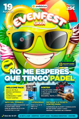 poster del torneo EVENFEST GAVÁ