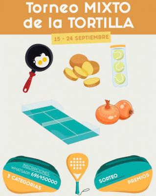 poster torneo TORNEO MIXTO DE LA TORTILLA
