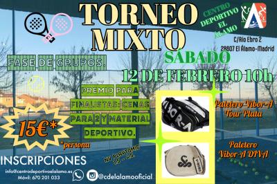 poster del torneo TORNEO MIXTO