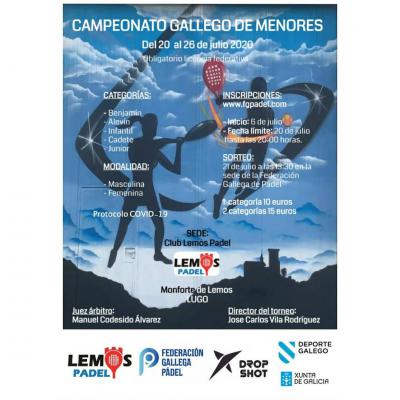 poster del torneo CAMEONATO GALLEGO DE MENORES - SOLO FEDERADOS