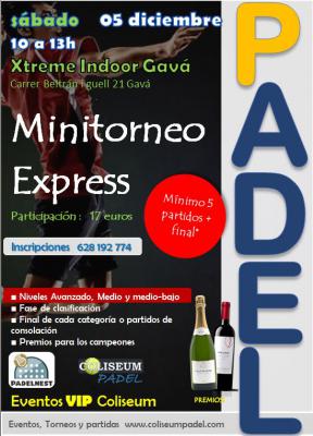 poster del torneo MINITORNEO COLISEUM