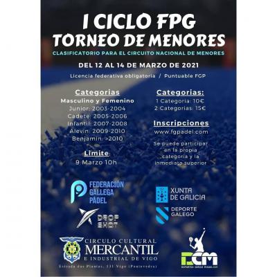 poster del torneo I CICLO FPG TORNEO DE MENORES