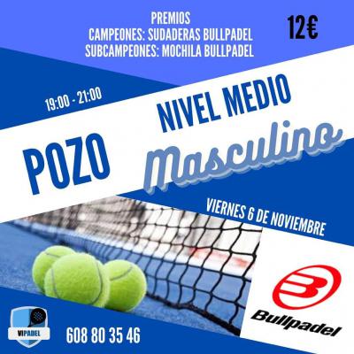 poster del torneo POZO MASCULINO NIVEL MEDIO