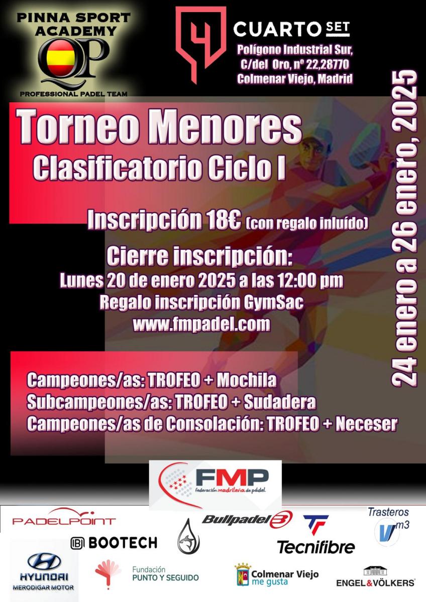 cartel del torneo