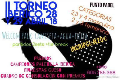 poster del torneo II TORNEO IBERICO